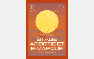 Stage Arbitre & E-marque